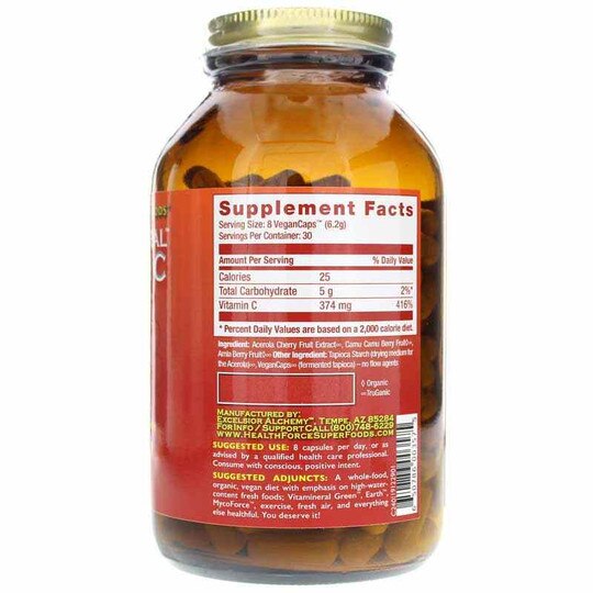 Truly Natural Vitamin C Capsules, SFN
